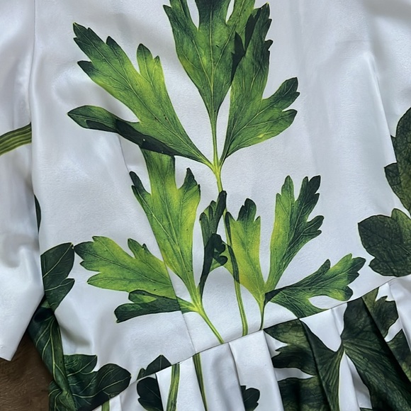 Reckless Ericka Flutter Sleeve Clover Collar Maxi Garden Dress sz medium - Picture 12 of 12